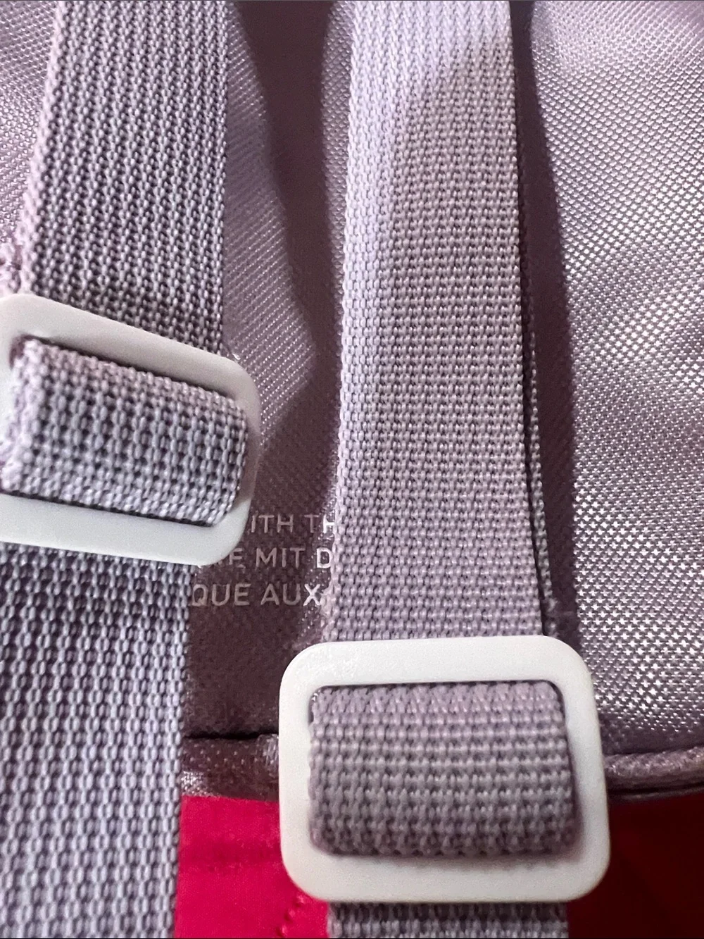 adidas Trefoil Mini Backpack in Mauve Pink